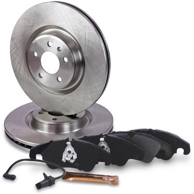Bestprice Bremsscheiben + Bremsbeläge Vorderachse [Hersteller-Nr. 40398306] für Audi