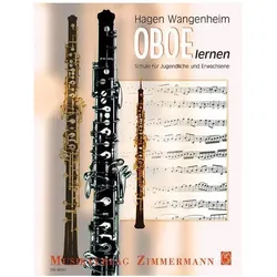 Oboe lernen, Schulbücher von Hagen Wangenheim