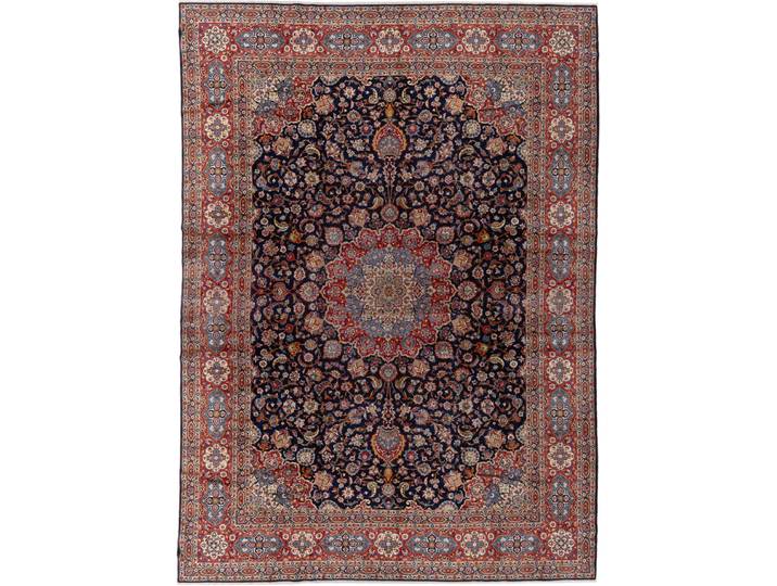 Keshan Teppich 377x525 Handgeknüpft Orientteppich Perserteppich