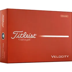 Titleist Golfbälle Velocity 2026 - 12er Pack, orange