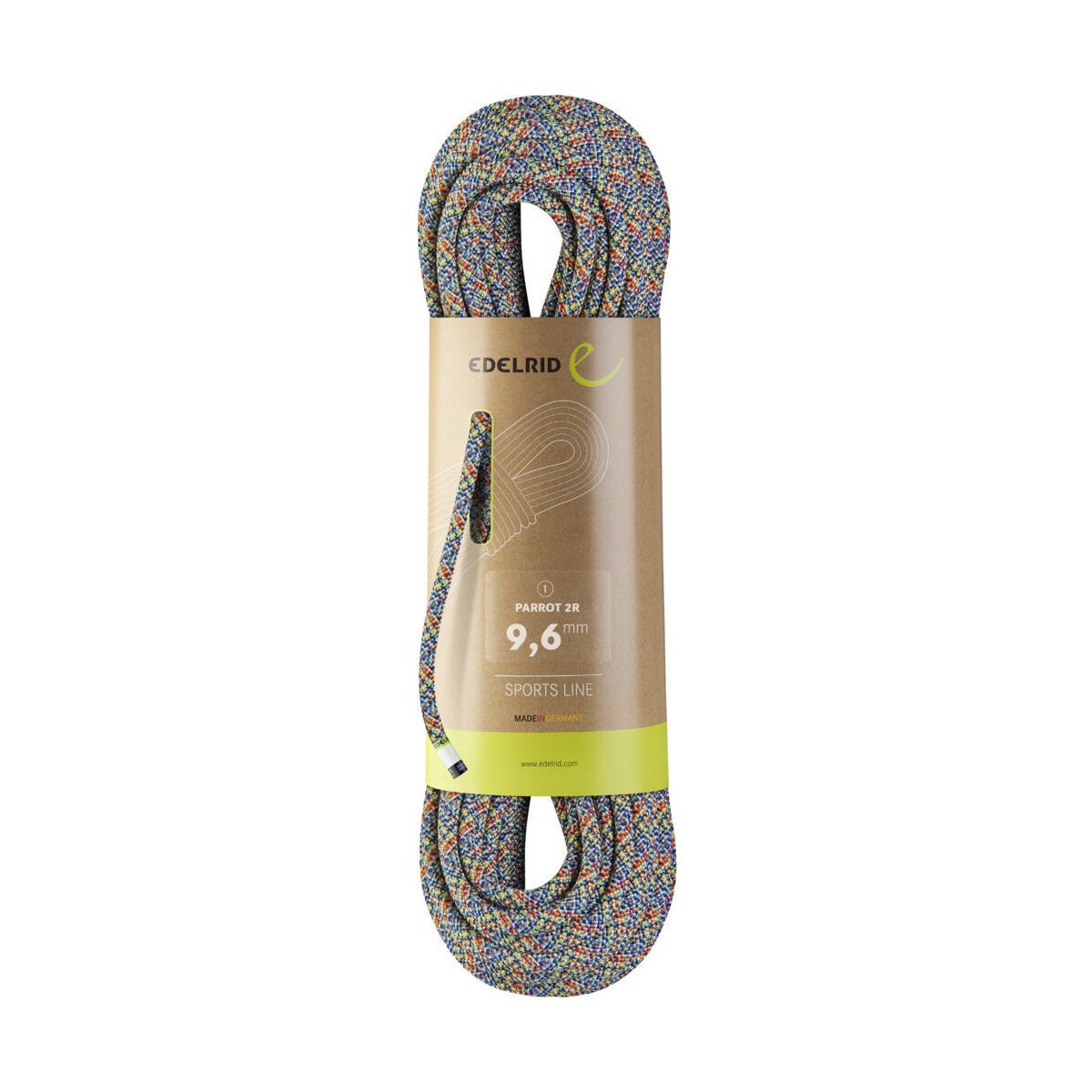 Edelrid Parrot 2R 9,6mm assorted colours (900) 30 M 713630309000