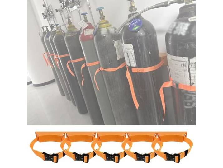 An der Wand montierter Flaschenhalter(Orange,5pack)