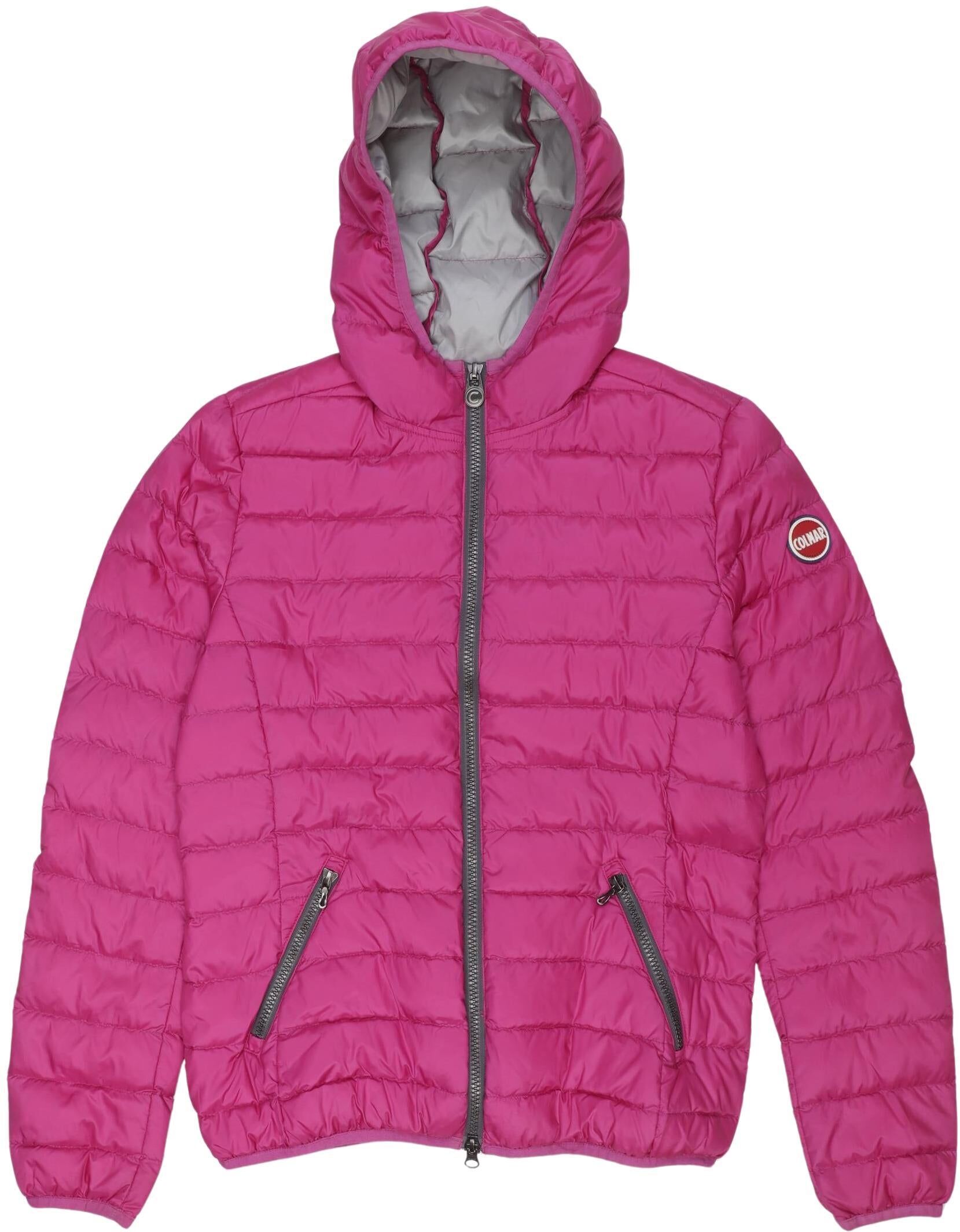 Colmar Mädchen Jacke oder Mantel, Pink, Gr. EU 164, Synthetik / Daunen - Second Hand