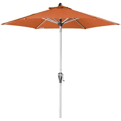 Doppler Sonnenschirm / Mittelmastschirm "Active Auto Tilt 210",terracotta,Ø 210 cm