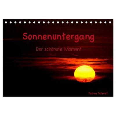 Sonnenuntergang (Tischkalender 2027 DIN A5 quer), CALVENDO Monatskalender