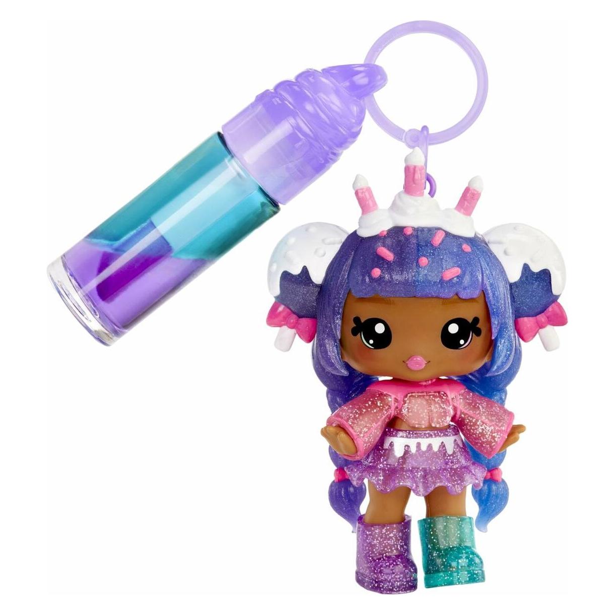 MGA Yummiland Lip Gloss Doll - MCC- Carly Cakepop (546108-EUC)