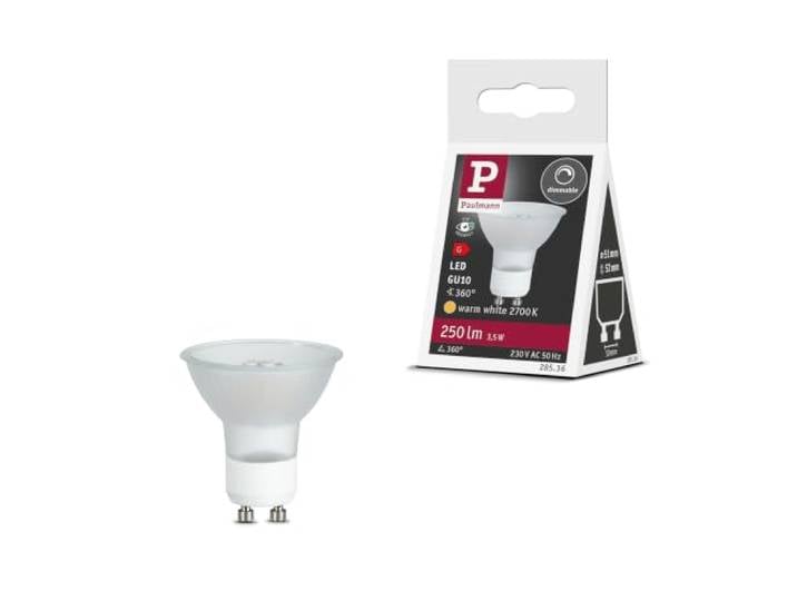Paulmann 28536 LED Réflecteur Maxiflood 3\,5W\, GU10\, 230V\, dimmable\, 2700K