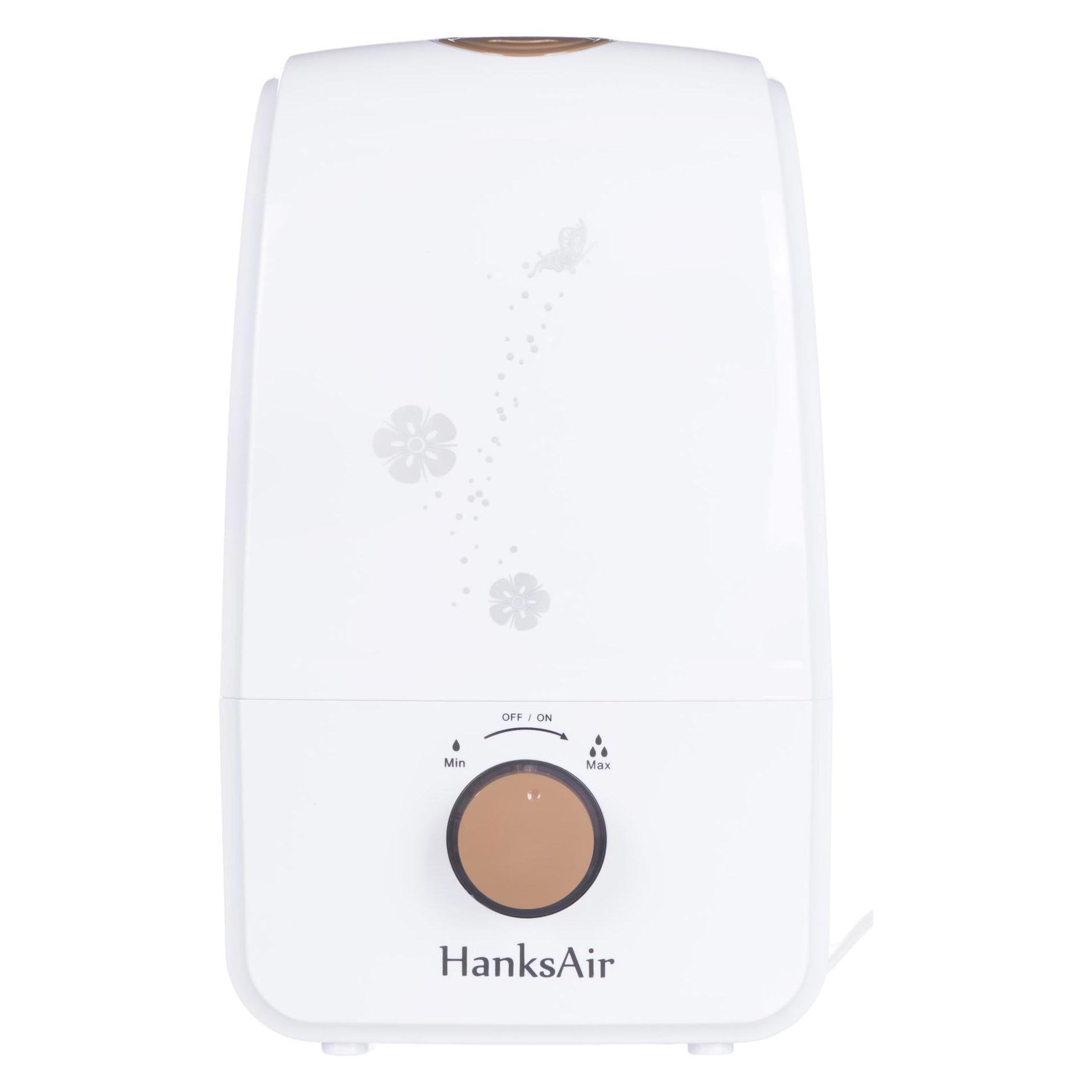 Art ARTNAW-05 Ultrasonic Air Humidifier HANKS AIR 3 L - MAN Baltas (50 m²) (NAW-05)