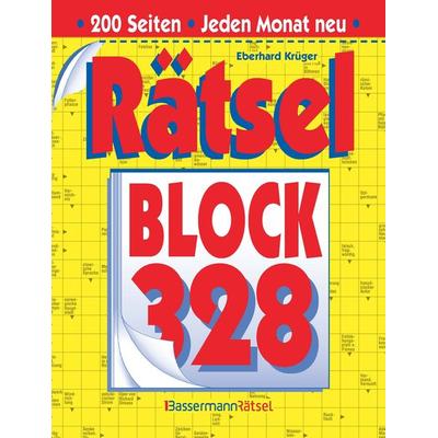 Rätselblock 328, Taschenbuch von Eberhard Krüger, Bassermann, 978-3-8094-5030-6