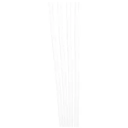 buttinette Schrumpfschlauch, für 4 mm Kordeln, 4 Stücke à 30 cm