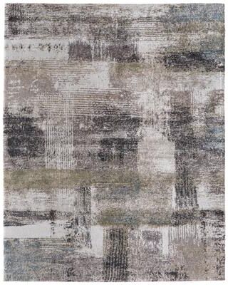 Grand Bazaar Peavy Machine Made Abstract Modern Area Rug