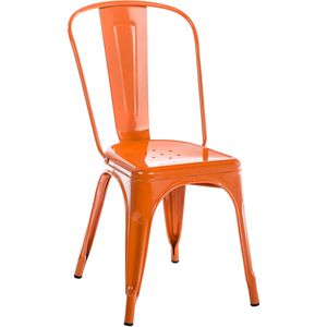 CLP Esszimmerstuhl Benedikt, 10857809, Metall, orange