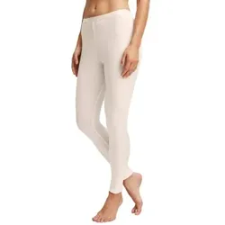Calida Lange Unterhosen True Confidence Wool and Silk Leggings Perlweiß Small Damen