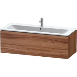 Duravit L-Cube Waschtischunterbau LC614307979 Nussbaum Natur, 122,2x40x48,1cm, 1 Auszug