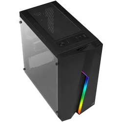 AeroCool Bolt Mini (mATX), PC Gehäuse, Schwarz