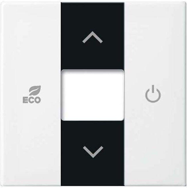 Busch-Jaeger Rosace centrale RTR blanc alpin 6235-914 (2CKA006220A0368)