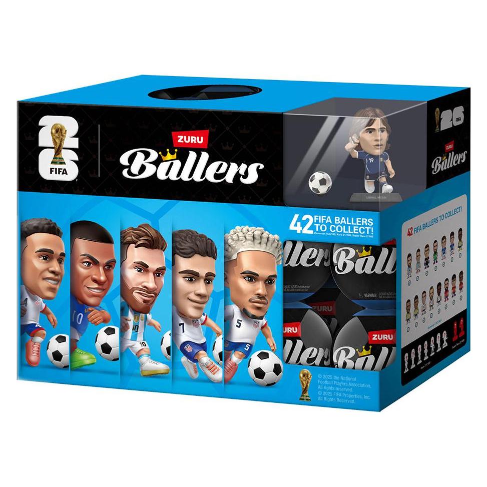 Zuru Espositore da Banco FIFA World Cup Ballers da 25pz (GAF4586)
