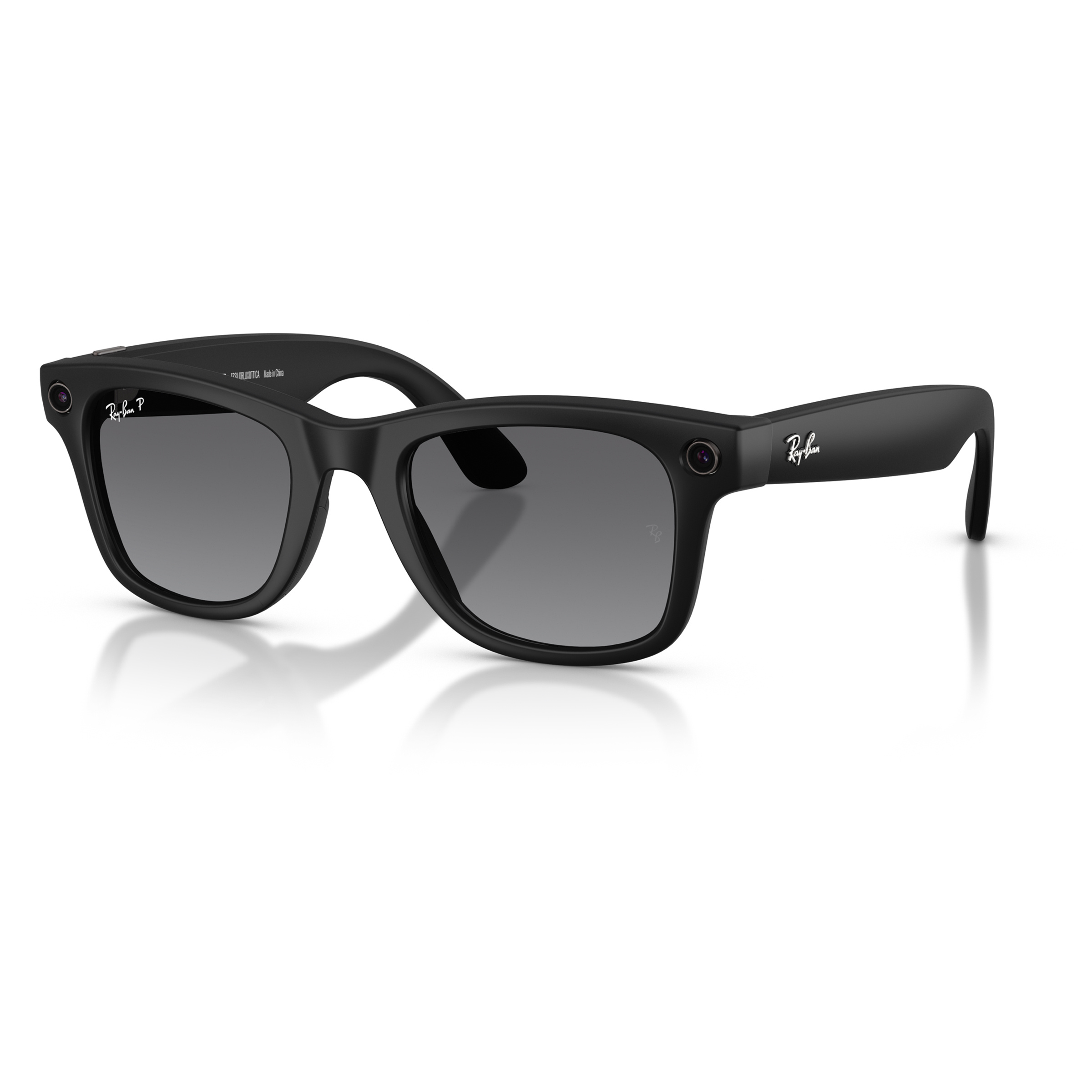 Ray Ban Wayfarer Meta Sonnenbrille Sonnenbrillen schwarz Lifestyle