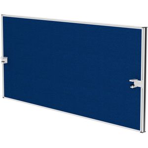 Böttcher-AG Tischtrennwand Frame, dunkelblau, Akustik-Trennwand mit Stoffbezug, 120 x 60cm