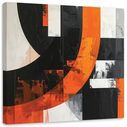 LEINWANDBILD 3D und geometrisch 40x40cm