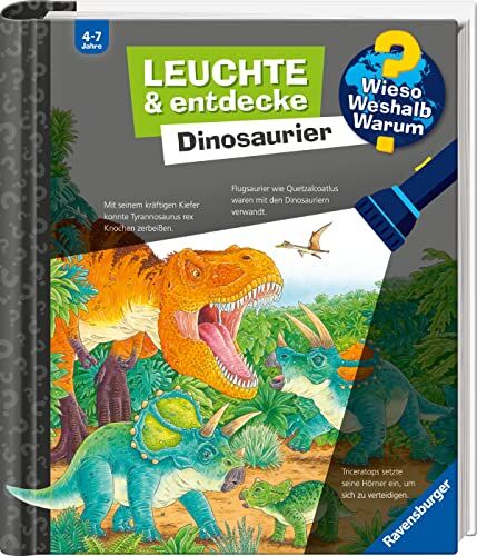 Susanne Gernhäuser - Wieso? Weshalb? Warum? Leuchte und entdecke: Dinosaurier (Taschenlampen-Buch mit Folien und Klappen) (Wieso? Weshalb? Warum? Leuchte & entdecke) - Preis vom 10.10.2026 11:48:34 h