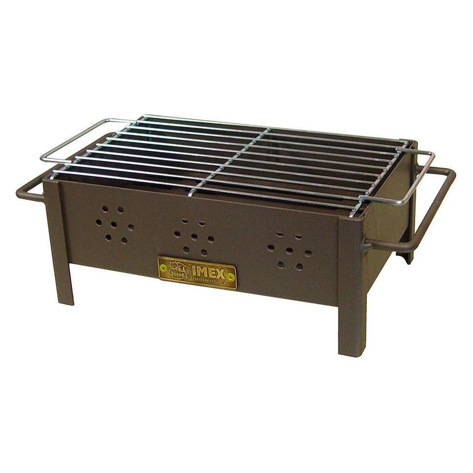 Imex el zorro Grill Desktop Grill Holzkohle Schwarz Metall 31 x 21 x 14 cm (45340087)