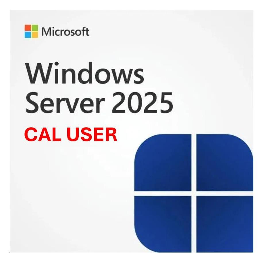 Dell Microsoft 5 pack of Windows Server 2025/2022 USER CALs Standard or Datacenter (5 User, unbegrenzt) (634-CVFH)