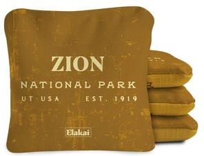 Skip's Garage Zion National Park Dual Sided Pro Cornhole Bags (Set of 4)