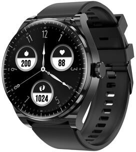 Inspired Deals S9 Smart Watch With Bluetooth Calling 1.53 Inch HD Display Health Fitness Tracker black