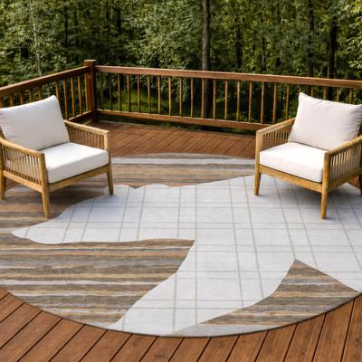 Addison Rugs Machine Washable Indoor/ Outdoor Aurora Bear Chantille Rug