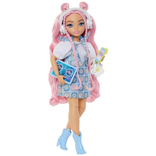 Mattel Barbie Dream Besties Daisy Jean pop met 9 muzikale accessoires