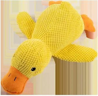 Friendly Fresh Finds Plush Dog Toy Bite Resistant, Teeth Grinding Relief With Duck Sound m
