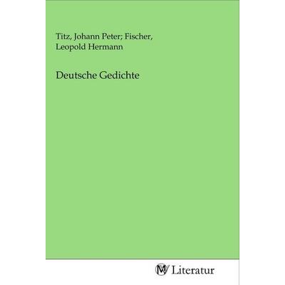 Deutsche Gedichte, Taschenbuch von , MV-Literatur, 978-3-96874-076-8