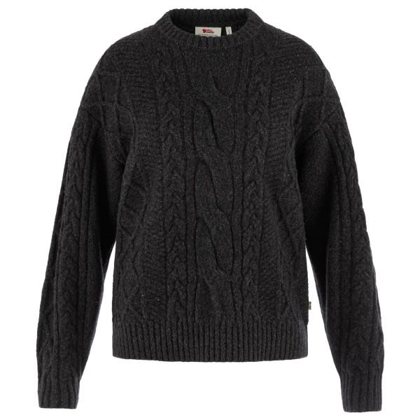 Fjällräven - Women's Övik Cable Knit - Wollpullover Gr XL schwarz