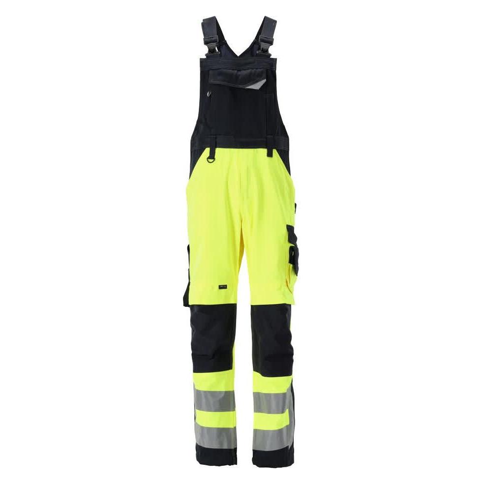Mascot unisex Warnschutzhose Newcastle gelb Groesse 102 (102) (5711074280469)