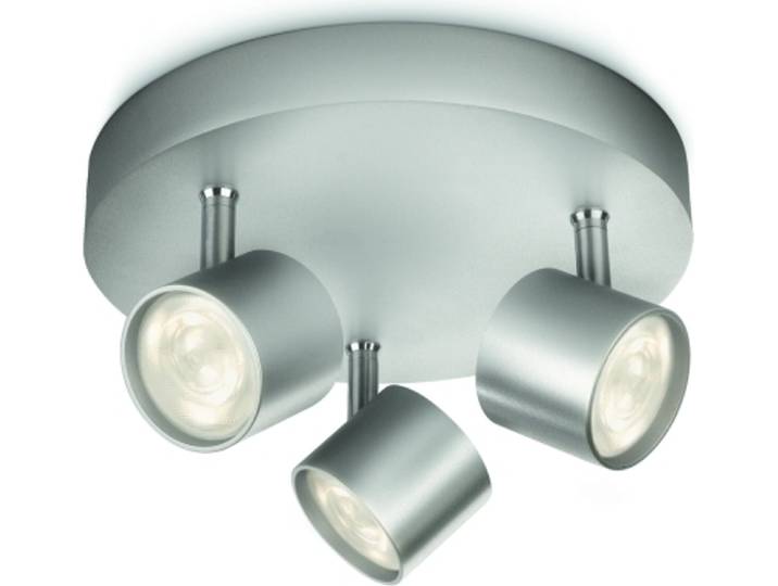 Philips myliving Spot 562434816\, 3 ampoule(s)\, LED\, 3 W\, 2700 K\, 220-240\, aluminium