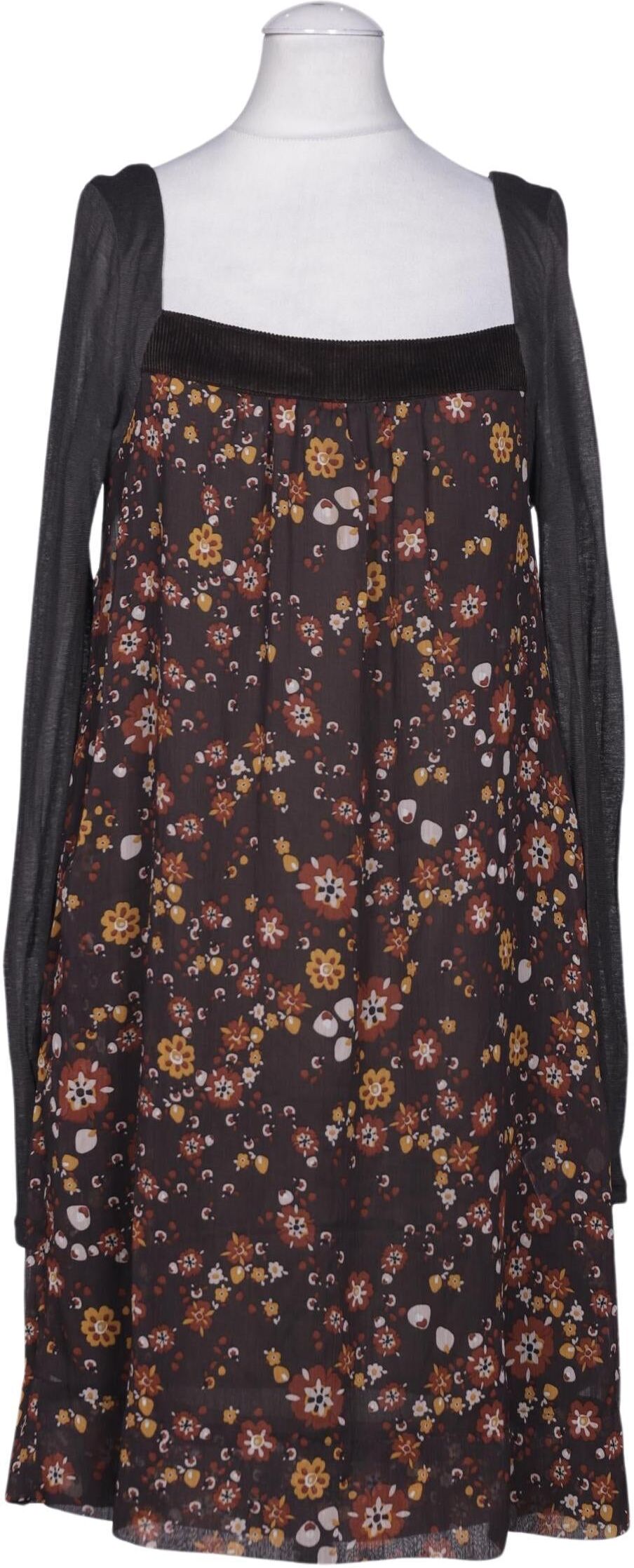 GAS Damen Kleid, Braun, Gr. S, Synthetik - Second Hand