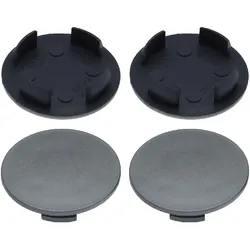 4 Nabenkappen Ø 56,0 mm - 46,0 mm / rund flach / Klebefläche