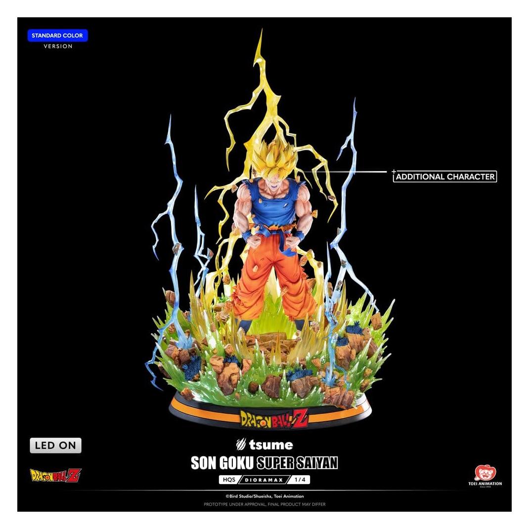 Tsume Dragon Ball Z figurine 1/4 HQS Dioramax Son Goku Super Saiyan 51 cm (TSU-DIODB01)