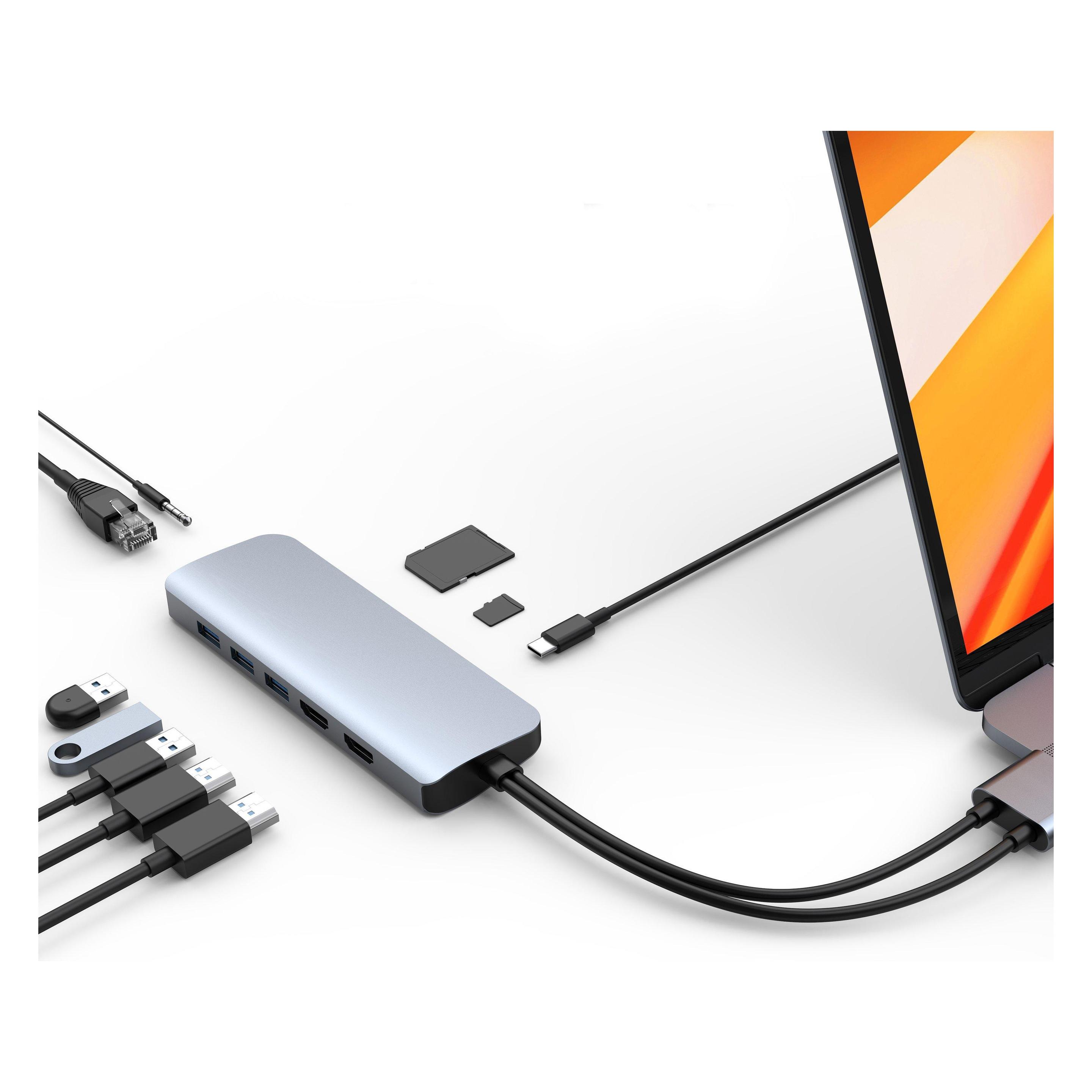 Targus Hyper Viper (USB-C, 10 Ports) (HD392-GRAY)