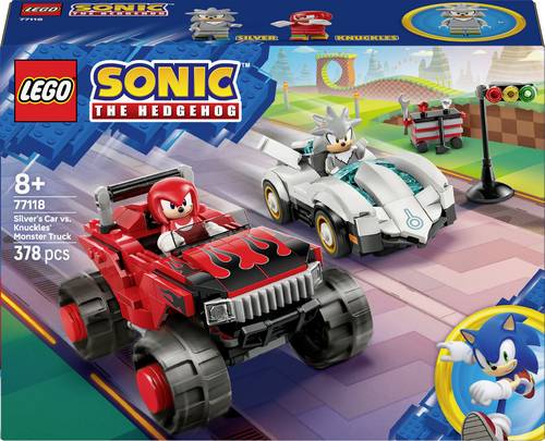 77118 LEGO Sonic the Hedgehog Silvers Auto vs. Knuckles' Monstertruck (77118)