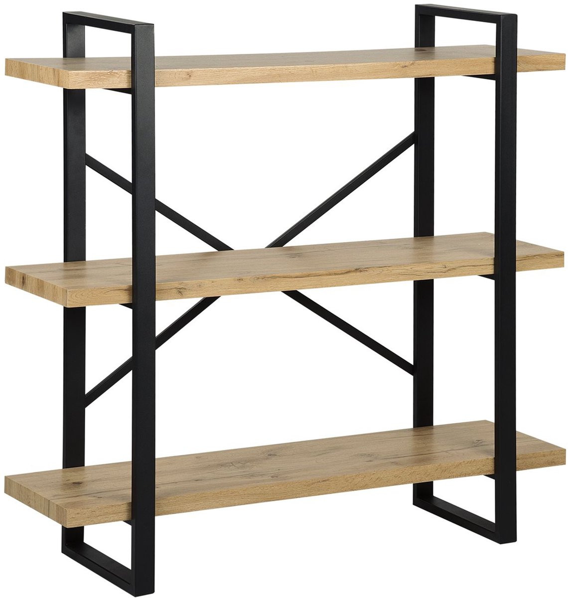 Beliani TIMBER Boekenkast - Lichtbruin - MDF