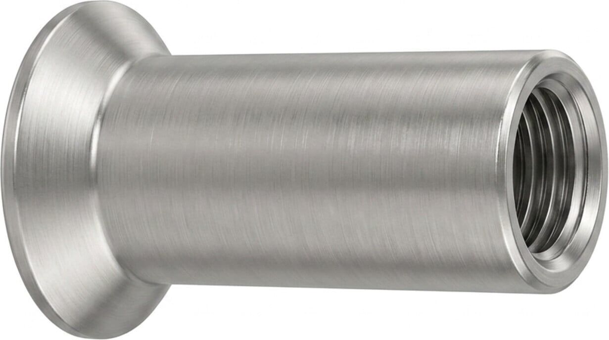 Hülsenmuttern Messing gal Ni Liko M 6 x 15 Ms Ni S ; Industrial Quality Supplies (889647300060015)