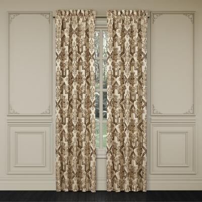 J. Queen New York Gold Coast Window Panel Pair