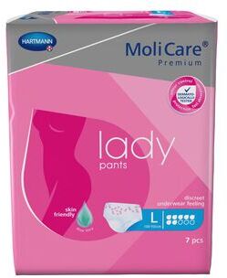 Molicare Cuecas de Incontinência 7 Gotas Lady Pants L 7 un