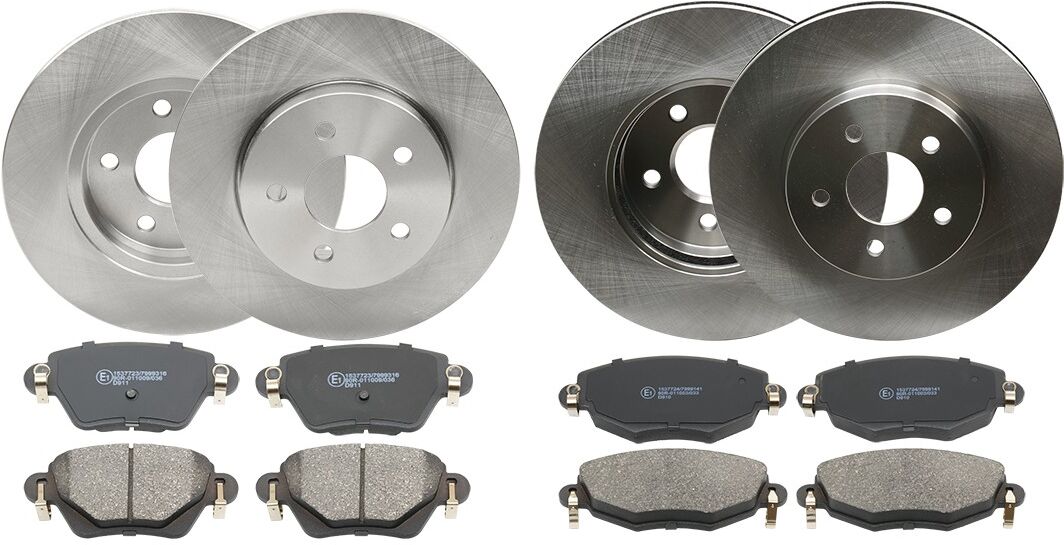 RIDEX 3405B0326 Bremsscheiben und -beläge