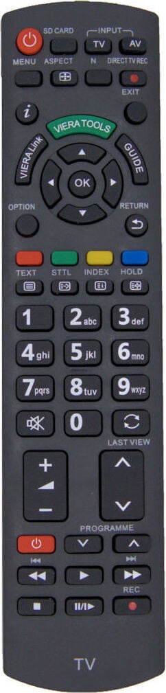 Azurano afstandsbediening voor Panasonic N2QAYB000487