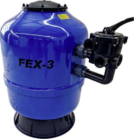 Behncke Filterbehälter FEX-3 Ø 600 mm mit Rückspülventil