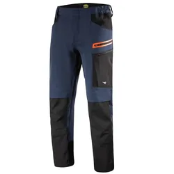 Arbeitshose "HYBRID PERFORMANCE" - XL (DE size: L) - schwarz/blau
