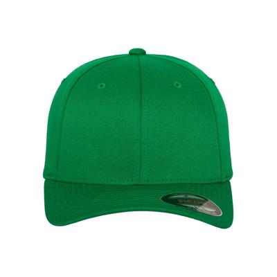 Flex Cap FLEXFIT "Flexfit Unisex Flexfit Combed", Gr. XXL, grün (peppergrün), 63% Polyester, 34% Baumwolle, 3% Elasthan, unifarben, Caps